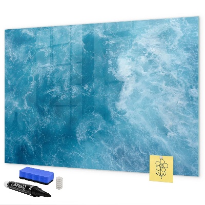 Magnettafel zum schreiben Eine farbenfrohe Tafel für Notizen und Fotos