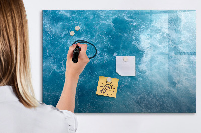 Magnettafel zum schreiben Eine farbenfrohe Tafel für Notizen und Fotos