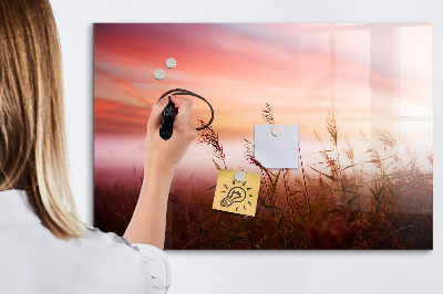 Schreib magnettafel Ein kreativer Raum zur Präsentation von Fotos