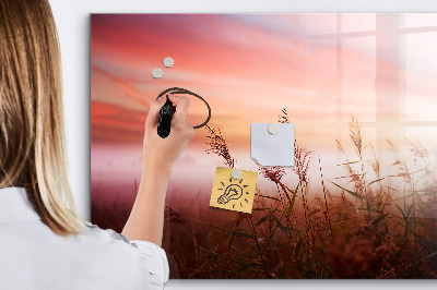 Schreib magnettafel Ein kreativer Raum zur Präsentation von Fotos