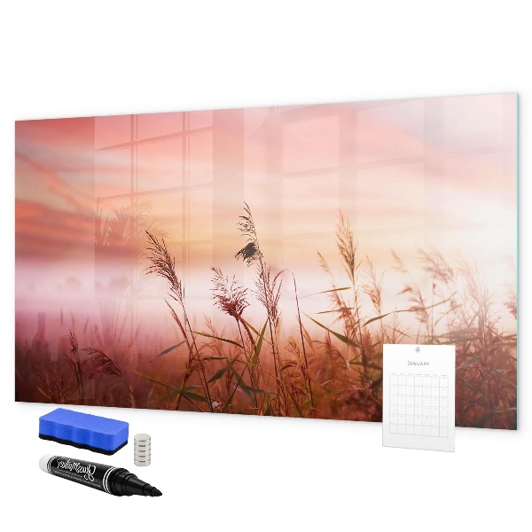 Schreib magnettafel Ein kreativer Raum zur Präsentation von Fotos