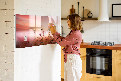 Schreib magnettafel Ein kreativer Raum zur Präsentation von Fotos