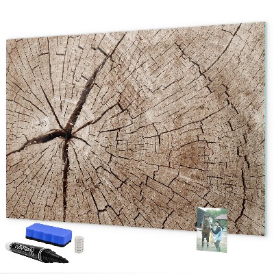 Schreib magnettafel Natürliches Design mit Platz für Fotos