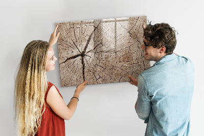 Schreib magnettafel Natürliches Design mit Platz für Fotos