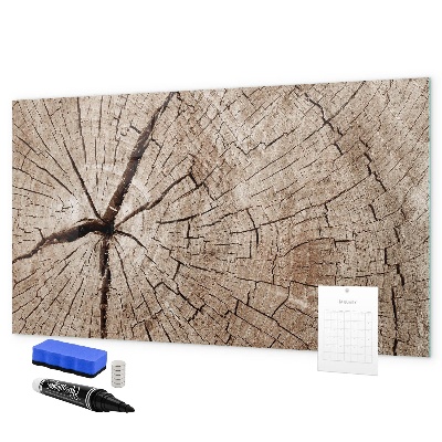 Schreib magnettafel Natürliches Design mit Platz für Fotos