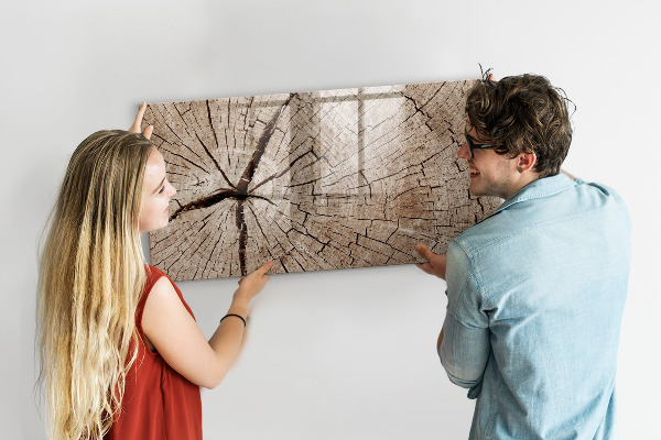 Schreib magnettafel Natürliches Design mit Platz für Fotos