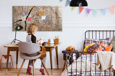 Schreib magnettafel Natürliches Design mit Platz für Fotos