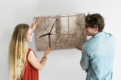 Schreib magnettafel Natürliches Design mit Platz für Fotos