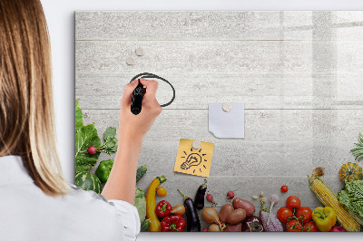 Magnettafel zum schreiben Ein kreativer Raum für Erinnerungen und Fotos