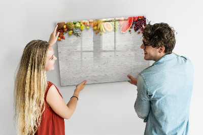 Magnettafel zum schreiben Farbenfrohes Foto-Präsentationsset