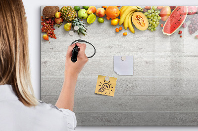 Magnettafel zum schreiben Farbenfrohes Foto-Präsentationsset