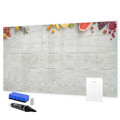 Magnettafel zum schreiben Farbenfrohes Foto-Präsentationsset