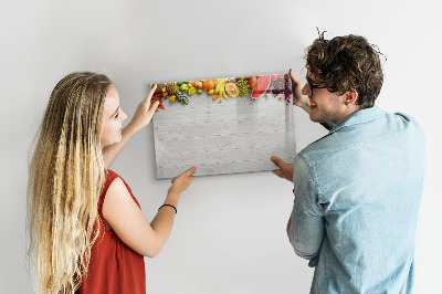 Magnettafel zum schreiben Farbenfrohes Foto-Präsentationsset