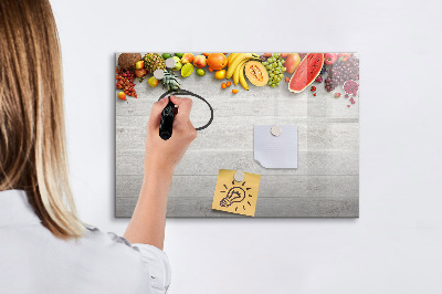 Magnettafel zum schreiben Farbenfrohes Foto-Präsentationsset