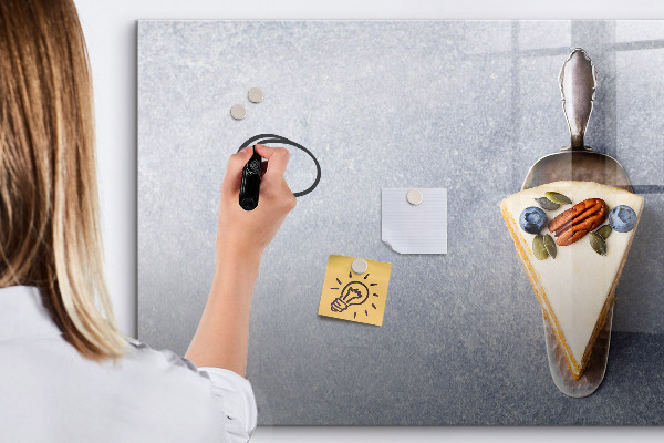 Magnettafel zum schreiben Ein kreativer Ort für Erinnerungen und Notizen