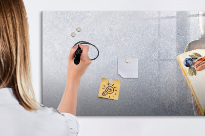 Magnettafel zum schreiben Ein kreativer Ort für Erinnerungen und Notizen