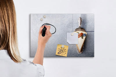 Magnettafel zum schreiben Ein kreativer Ort für Erinnerungen und Notizen
