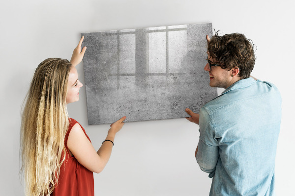 Magnettafel zum schreiben Eine moderne Pinnwand zum Aufhängen von Fotos