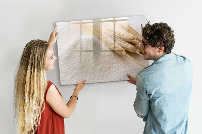 Magnettafel zum schreiben Magnettafel für Fotos und Notizen