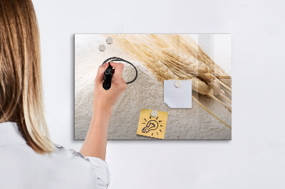 Magnettafel zum schreiben Magnettafel für Fotos und Notizen