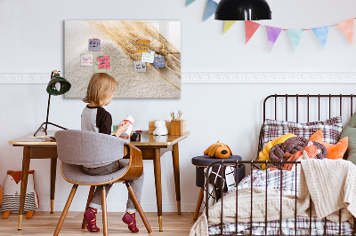 Magnettafel zum schreiben Magnettafel für Fotos und Notizen