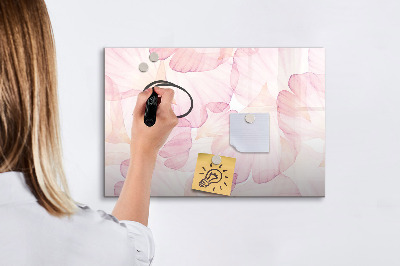 Magnettafel zum schreiben Kreative Pinnwand für Fotos und Notizen