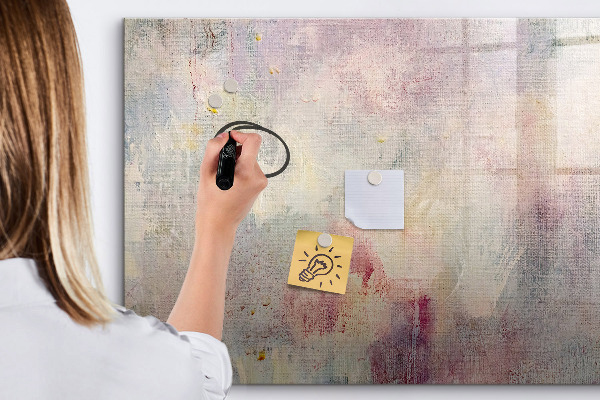 Schreib magnettafel Ein kreativer Raum zur Präsentation von Fotos