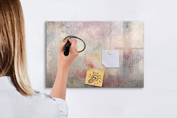 Schreib magnettafel Ein kreativer Raum zur Präsentation von Fotos