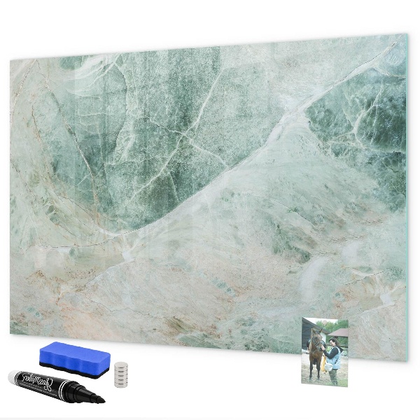 Magnettafel zum schreiben Moderne Tafel für Notizen und Fotos