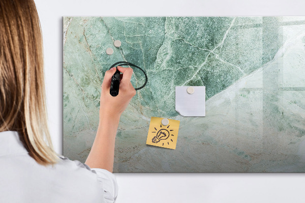 Magnettafel zum schreiben Moderne Tafel für Notizen und Fotos