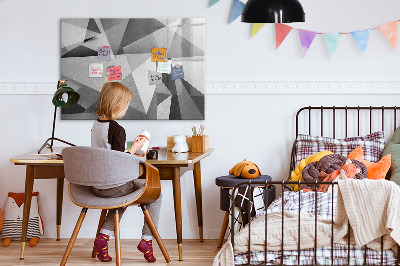 Magnettafel zum schreiben Moderne Tafel für Notizen und Fotos