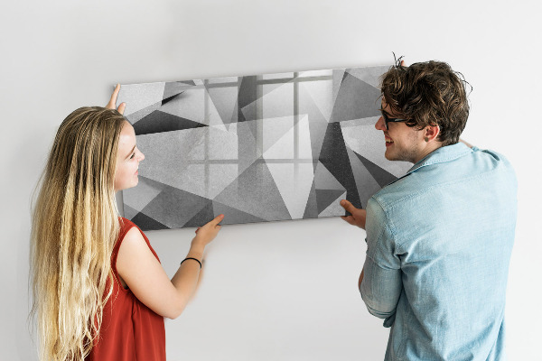 Magnettafel zum schreiben Moderne Tafel für Notizen und Fotos