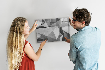 Magnettafel zum schreiben Moderne Tafel für Notizen und Fotos