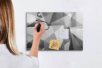 Magnettafel zum schreiben Moderne Tafel für Notizen und Fotos