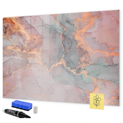 Schreib magnettafel Eine elegante Tafel für Notizen und Fotos