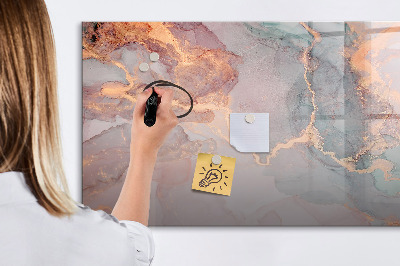 Schreib magnettafel Eine elegante Tafel für Notizen und Fotos
