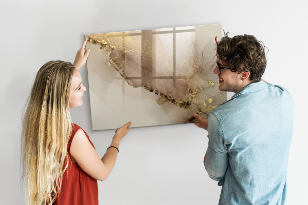 Magnettafel zum schreiben Moderne Pinnwand für Fotos und Notizen