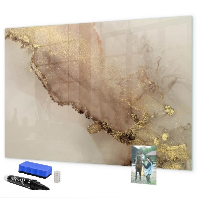 Magnettafel zum schreiben Moderne Pinnwand für Fotos und Notizen