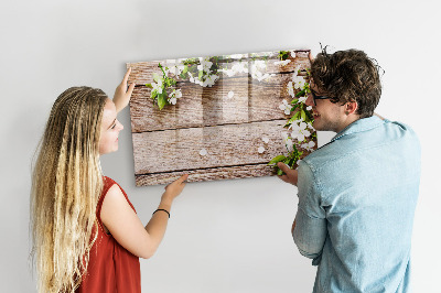 Magnettafel zum schreiben Kreative Pinnwand für Fotos und Notizen