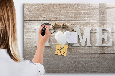 Magnettafel zum schreiben Wanddekoration mit Platz für Fotos