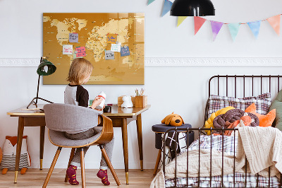 Magnettafel zum schreiben Interaktiver Kartenplaner mit Fotos