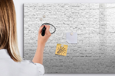 Schreib magnettafel Eine stylische Tafel für Notizen und Fotos