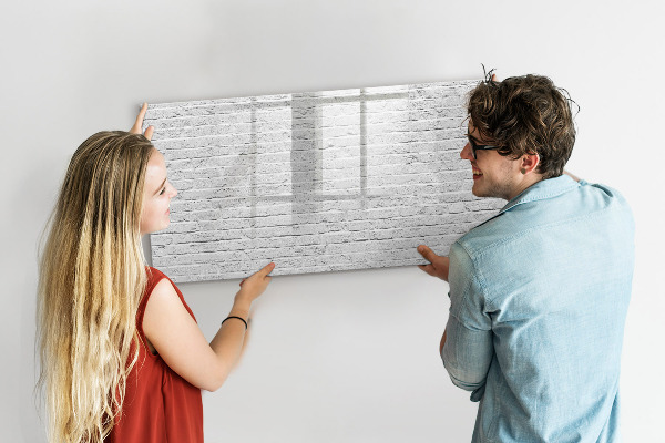 Schreib magnettafel Eine stylische Tafel für Notizen und Fotos