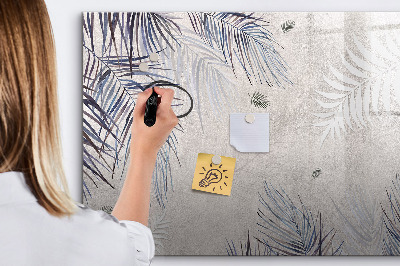 Schreib magnettafel Eine stylische Tafel für Notizen und Fotos