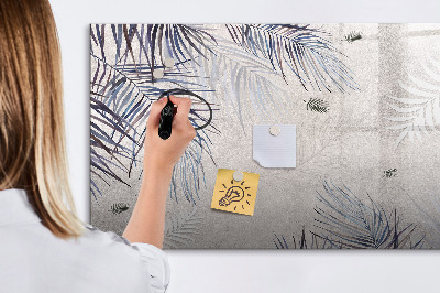 Schreib magnettafel Eine stylische Tafel für Notizen und Fotos