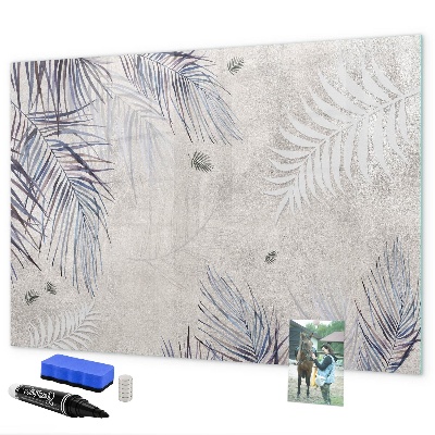 Schreib magnettafel Eine stylische Tafel für Notizen und Fotos