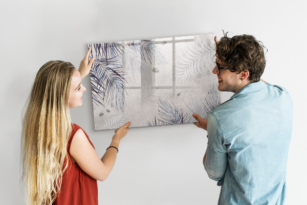 Schreib magnettafel Eine stylische Tafel für Notizen und Fotos