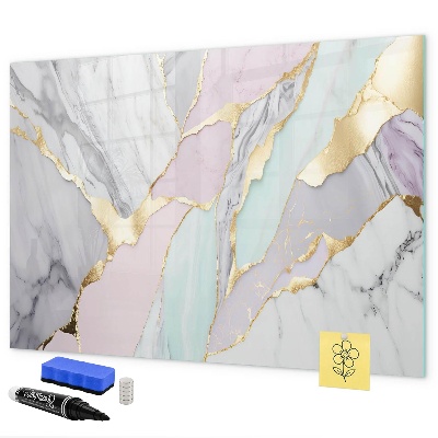 Magnettafel zum schreiben Moderne Tafel für Notizen und Fotos