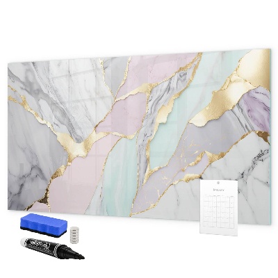 Magnettafel zum schreiben Moderne Tafel für Notizen und Fotos