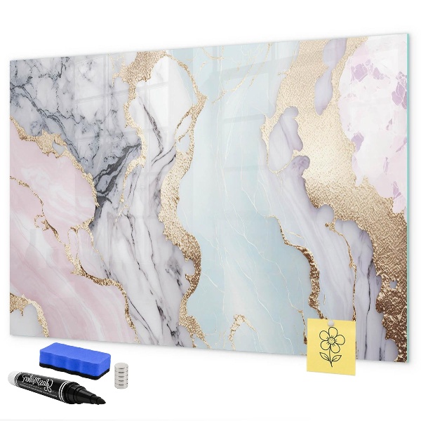 Schreib magnettafel Eine stylische Tafel für Notizen und Fotos